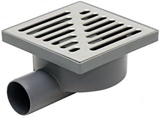 TR Floor Drain Stainless Steel Yard Drain 150 x 150 cm Shower Drain Bath Drain