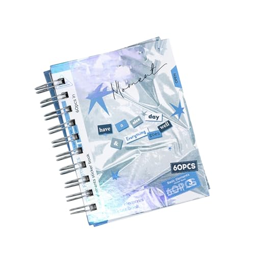 Livre d'autocollants pour scrapbooking et journaling créatif