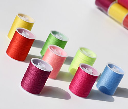Kit de hilo de coser de 42 colores miniatura 3