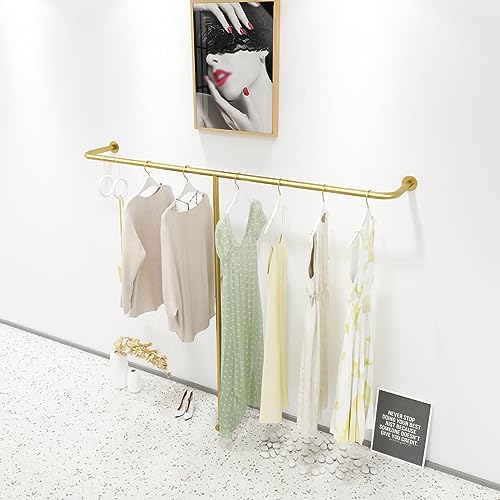 Cintre créatif en métal suspendu pour aménager un dressing mural moderne à la maison