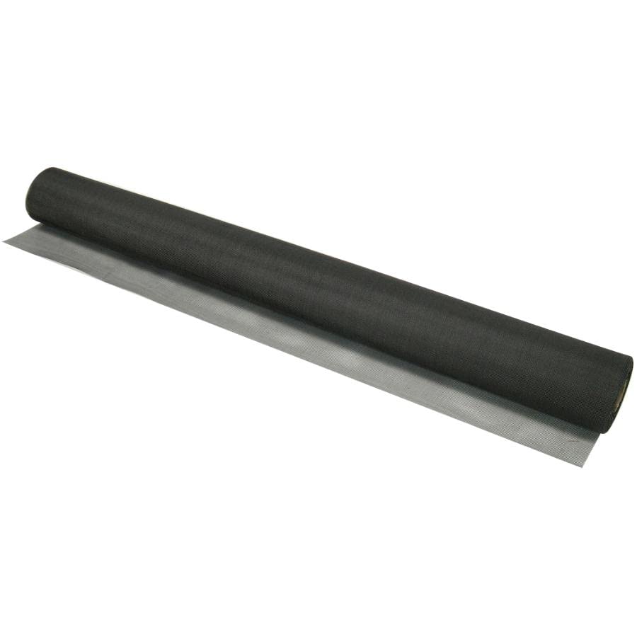Aluminum Window Screen - Black, 36" x 84"