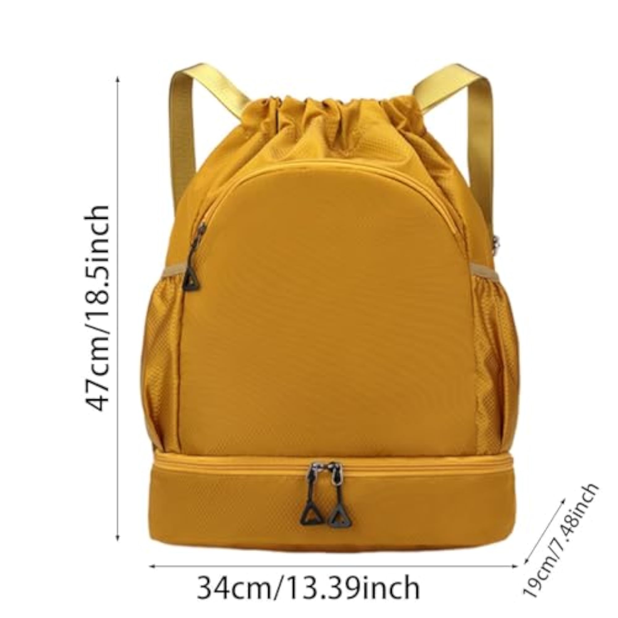 Sports Drawstring Backpack Rucksack Party Travel Organizer