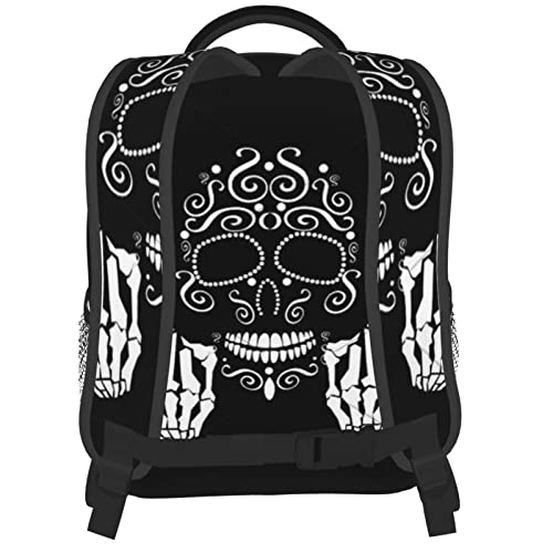 Kid's Mini Backpack 12 inch funny skull Backpack Schoolbag Preschool Kindergarten Children Bag Nursery Travel Bag for Toddler Boys Girls Age 3-74