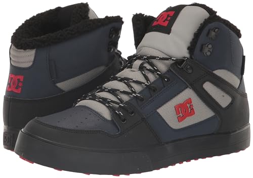 Image of DC Men's Pure High-Top WC WNT Skate Shoe Navy /Black 10.5