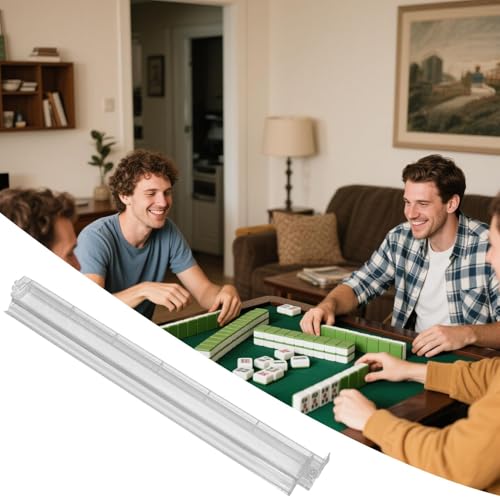 Supports de Mahjong en acrylique transparent premium pour jeu de table de salon élégant