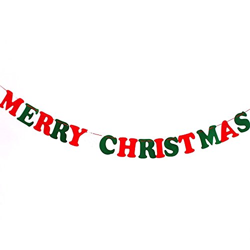 ALLY-MAGIC Bannière « Merry Christmas » - Guirlande De Lettres
