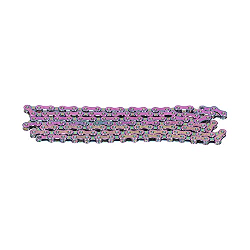 BATLAM Tige de chaîne de vélo Fit Fot Car Bon réglable 10 Vitesses chaîne de vélo colorée vélo de Route chaîne Ultra-légère avec Boucle pièces de vélo