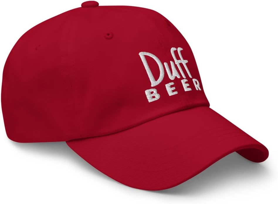 Duff Beer Hat (Embroidered Dad Cap)