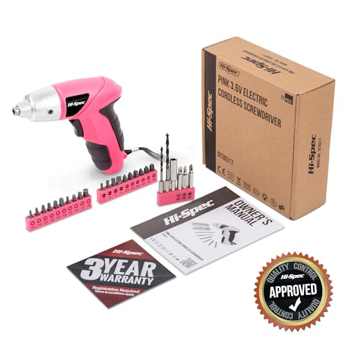 Hi-Spec Mini Cordless Screwdriver