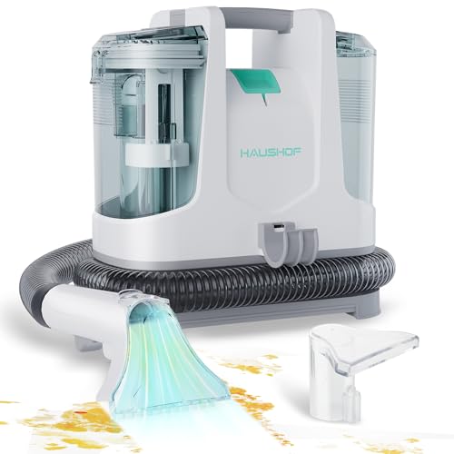 HAUSHOF Portable Carpet Cleaner – Pet Stain & Upholstery