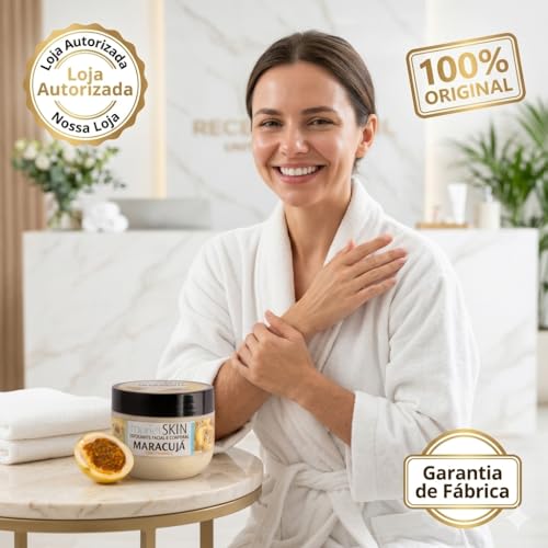 Esfoliante Facial e Corporal Muriel Skin Maracujá 250g