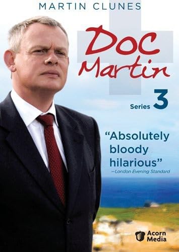 Doc Martin Serie 3 DVD evita la pérdida de tus capítulos favoritos con esta edición USA