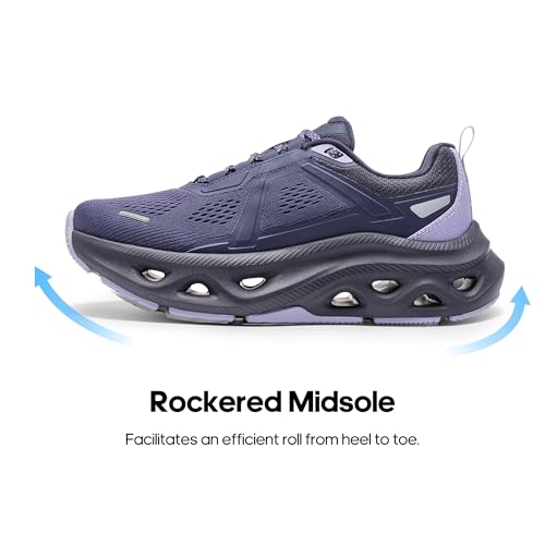 Image of NORTIV 8 Women's Cushioning Walking Running Shoes | Workout,Jogging,Breathable,Non Slip,Mesh,arch support,Gym,Athletic,Wear-Resistant,city walks,exercise,Fashion,MovePropel