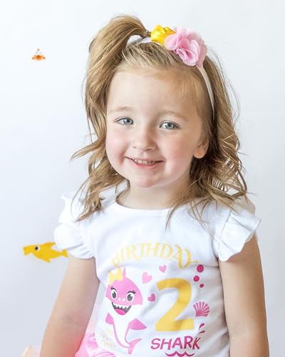 Image of Perfect Pairz 2nd Birthday Outfit Baby Girl Tutu Dress Set