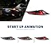HCmotion LED Tail lights & Tailgate Light Assembly for 2014-2020 Lexus IS250 IS200T IS350 IS300,Taill Lamp With Start UP Animation LED DRL light&Sequential Turn Signal,Reverse Lights