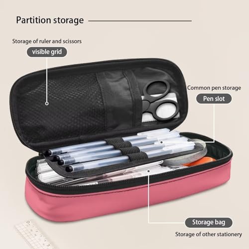 Image of Adorable Panda Pencil Case for Kids Ages 4-8 8-12 Girls Pencil Bag Boys Pen Holder Caddy Aesthetic Stationery Pouch Organzier Cosmetic Bags for Women Teen Home Desk School