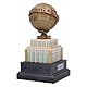 Nemesis Now DC The Daily Planet Ornament 22 cm, Kunstharz, offizielles Lizenzprodukt, Superman The Daily Planet Tower, Superman Comics Heimdekoration, gegossen aus feinstem Harz, fachmännisch