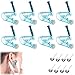 Produktbild 8 Stück Einweg-Ohr Piercing mit Ohrstecker Ohrpiercing Werkzeug fr Asepsis Kit Piercing Ohrringe Stechen Ear Piercing Pistole kit Schmerzfreies Selbst-Piercing-Werkzeug