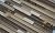 Simple Tile - 5 Sheets Glass and Stone Mosaic Tile for Kitchen Backsplash, Bathroom Shower Wall, Etc, "Horizon Collection", Mixed Strips, 12"X12"X5/16" (Set of 5 Sheets, GM 2203 - Chocolate)