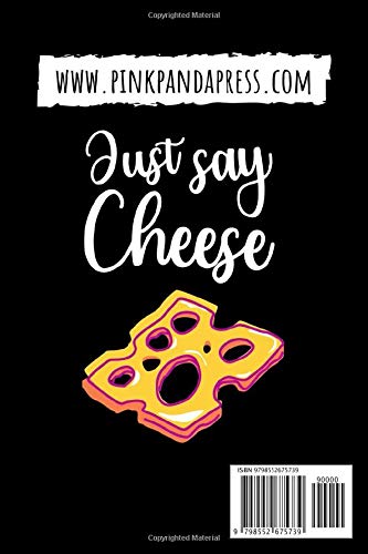 Vista 2 de Just Say Cheese Cheese Tasting Journal & Log Book Gifts For Cheese Lovers