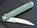 Eafengrow EF16 Folding Knife Flipper Ball Bearing Point D2 Blade G10 Handle with Pocket Clip Everday Carry Pocket Knife Liner Lock Camping Tactical Outdoor Multitool (Jade)