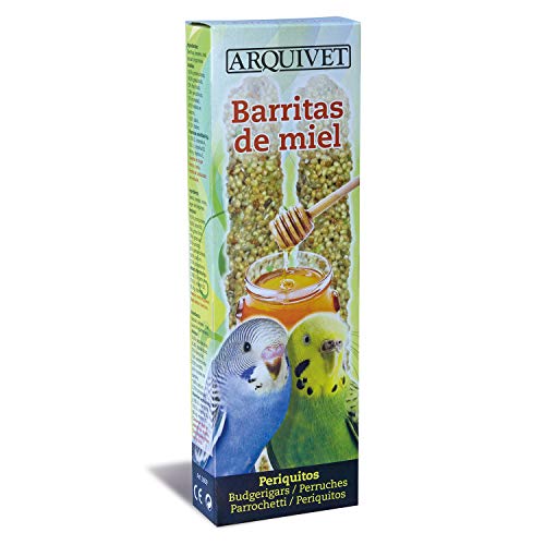 Arquivet Barritas de miel para periquitos - 60 g