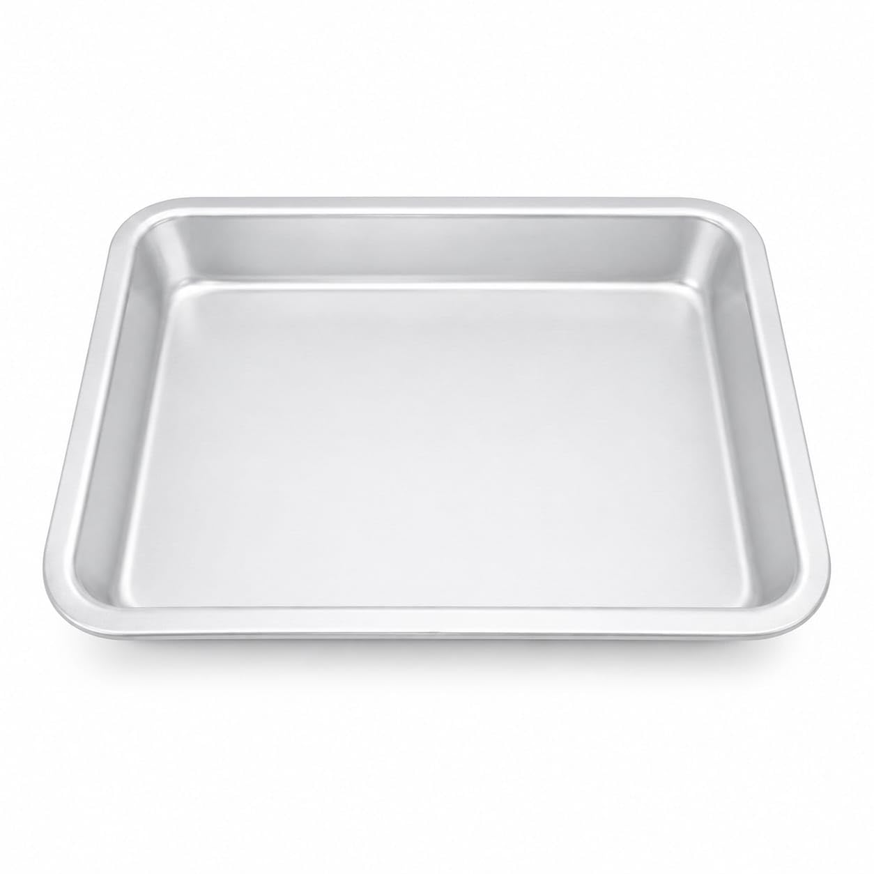 Premium Aluminium Multipurpose Tray 17 x 13 Inch | Heavy Duty Rectangular Cooking Tray for Baking, Roasting & Serving-image-40