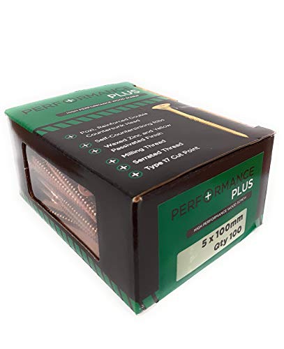 Performace Plus High Performace Woods Screws (5.0 x 100mm)