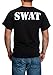 Rothco 2-Sided T-Shirt, Swat Black, Small