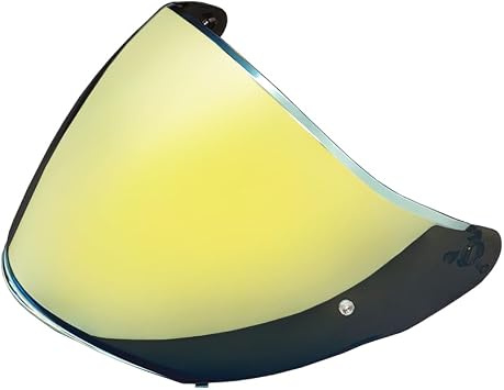 Motorcycle Helmet Visor for K5 Jet.Replacement Motorcycle Helmet Shield Windshield Compatible with AGV K5 Jet,K5 Jet Evo Gold