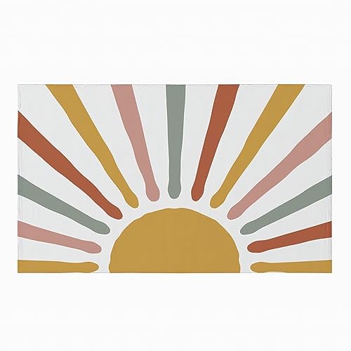 Tapete decorativo Boho Sun 3x4 pies miniatura 4