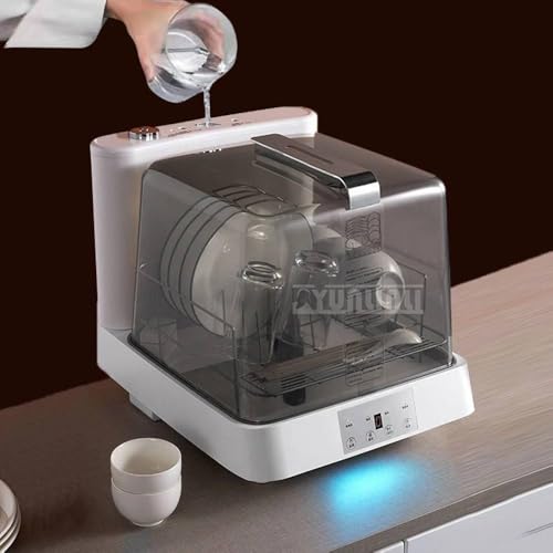 Compact Countertop Dishwasher for Small Kitchens & Apartments - Easy to Use, Quiet Operation, Efficient Cleaning