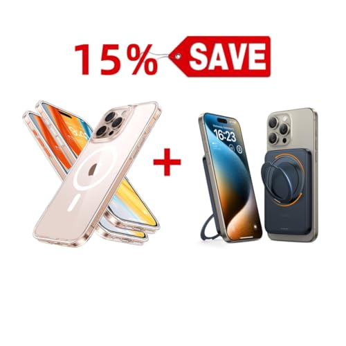 TORRAS Magnetic Case & Magnetic Power Bank 5,000mAh