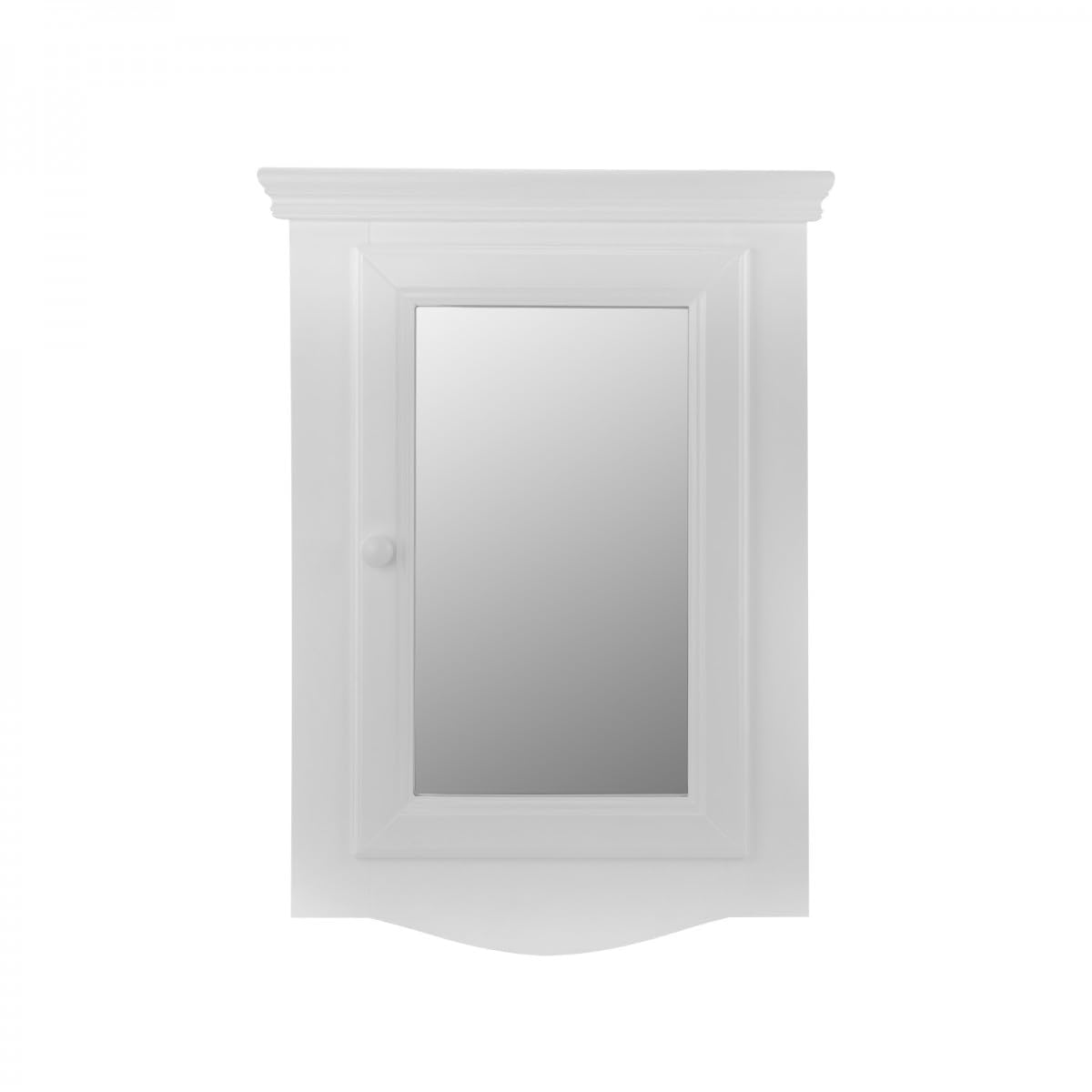 Photo 1 of Renovators Supply White Corner Medicine Cabinet with MirrorLPNPMHR3289599