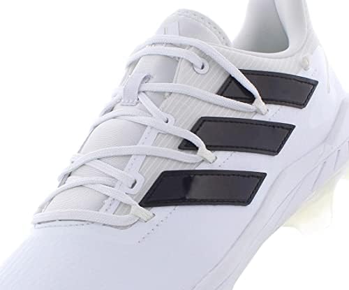 adidas Adizero Afterburner 8 Pro Mens Shoes Size 9, Color: White/Black | Image 1