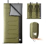 Night Cat 寝袋 シュラフ キャンプ コンパクト 80x190cm 5℃-15℃ 1 2人用 春夏秋 超軽量 封筒型 通気 保温 防災対策 車中泊 登山 アウトドア 収納袋付