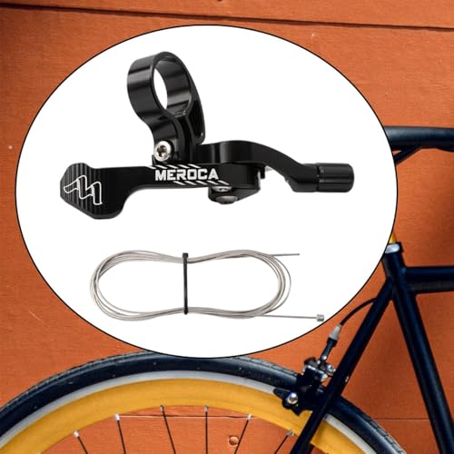 Commande de tige de selle vélo réglable et levier ergonomique