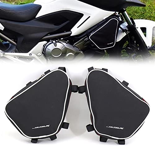 Sac outil placement moto sacoche de selle cadre crash bar NC750X