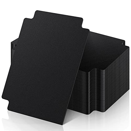 60 Pieces Trading Card Dividers Black Playing Card Separators Playing Board Game TCG Dividers Card Gathering Storage Organizer, Card Divider Fit for MTG PKM Yugioh Commander 2.71 x 3.8 Inches