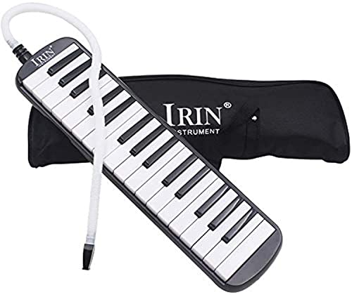 Melodica 32 Key Pianica Portable with Carrying Bag Short and Long Mouthpieces for Beginners Kids...