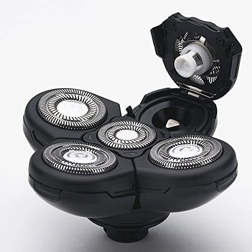 Universal Shaver Accessory Replacements 5 Heads Shaver Cutter Blades for Electric Razor Floating Shaving A Best Gift for Men,Triangular Pillar Connector