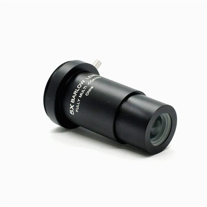 Aurorad Accessori for telescopi astronomici 5X Barlow Mirror Extender 1,25 Pollici 31,7 mm con M42
