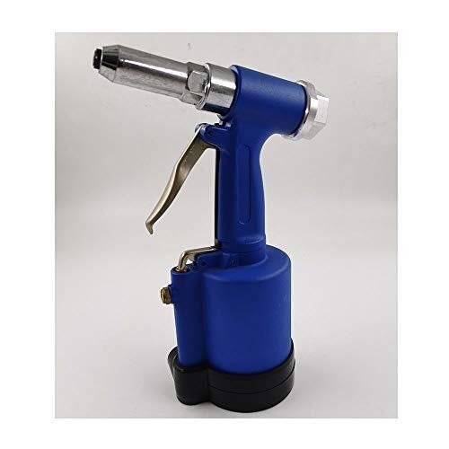 JF-XUAN High Strength Pneumatic Riveting Gun Vertical, Labor-Saving Industrial Grade Hand Tool Multifunction and Ergonomic Pneumatic Riveted Nut (Color : Blue)