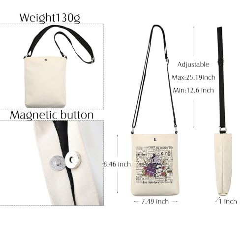 Fantasy Book Crossbody Bag Fantasy Book Gifts Fantasy Romance Book Lover Gifts Fantasy Book Reader Gifts Dragon Crossbody Bag2