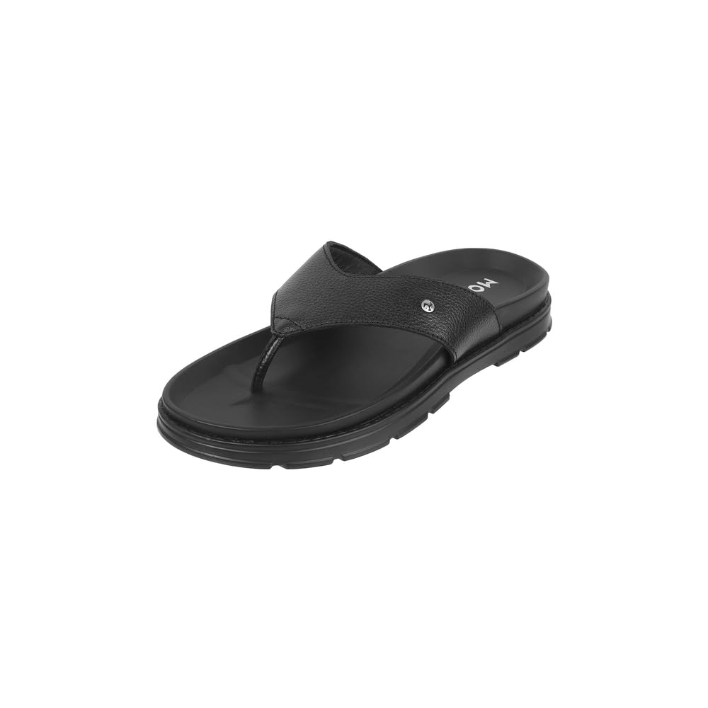 Men Faux Leather Thong Chappal
