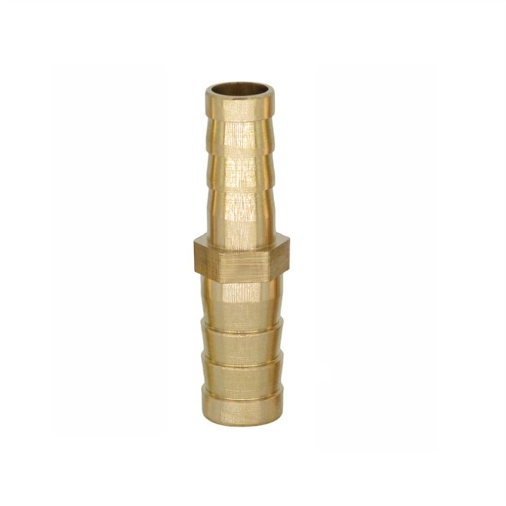 Brass 2 Way Straight Reducer 4mm 6mm 8mm 10mm Hose Barb Pipe Fitting Copper Coupler Connector Adapter,8mm,10mm