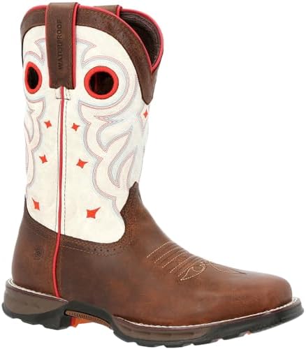 Durango® Maverick™ Women's Steel Toe Waterproof Western Work Boot Size 6(M) | Image 1