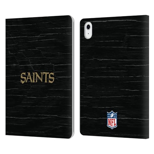 Étui iPad Air 11 New Orleans Saints anti-rayure portefeuille en cuir