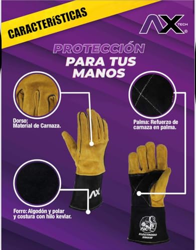 Guantes para soldar 21 Imagen adicional