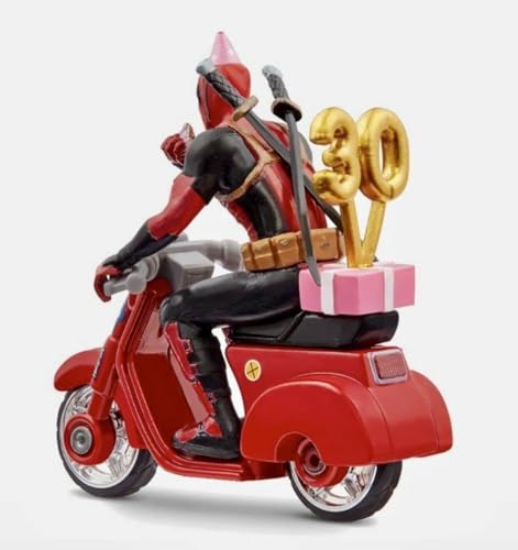 Deadpool Marvel Hot Wheels SDCC 2021 scooter exclusif miniature de collection - 6